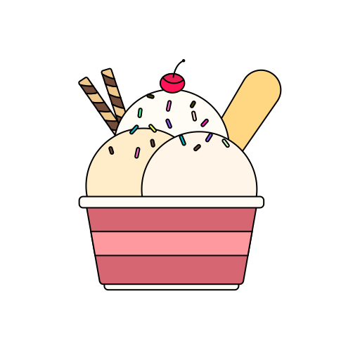 Ice cream - Free food and restaurant icons