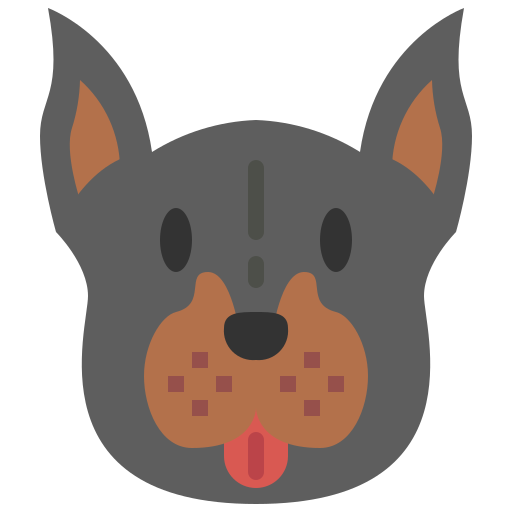 Doberman free icon