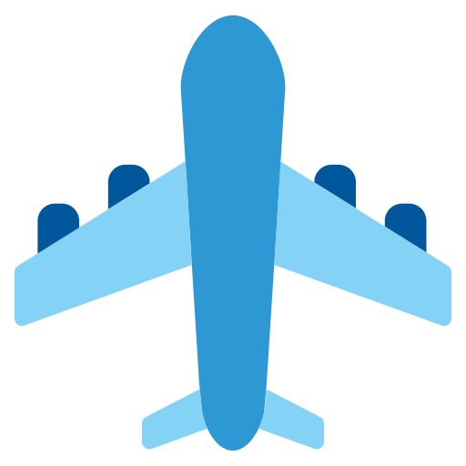 Airplane free icon