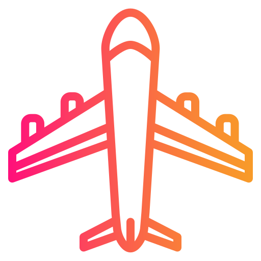 Airplane free icon