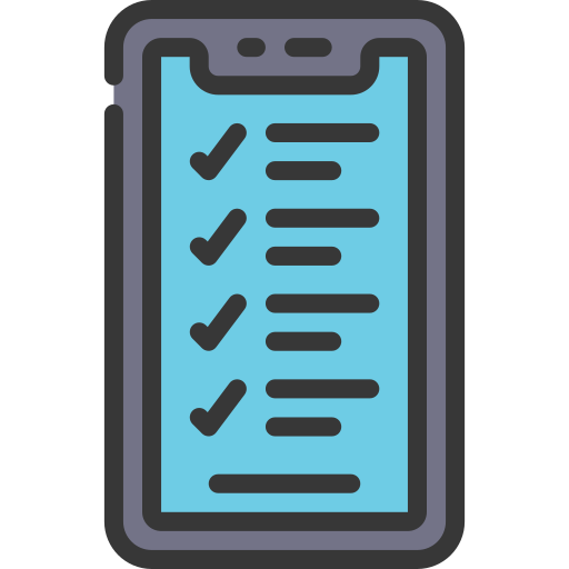 Checklist Juicy Fish Soft Fill Icon