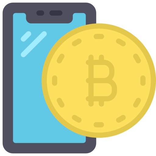 Bitcoin Juicy Fish Flat icon