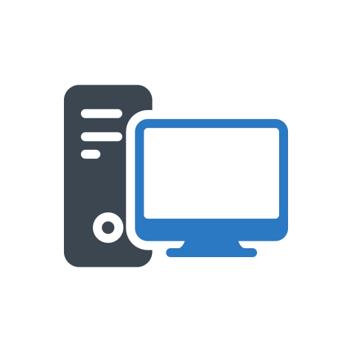 Desktop Generic Blue icon