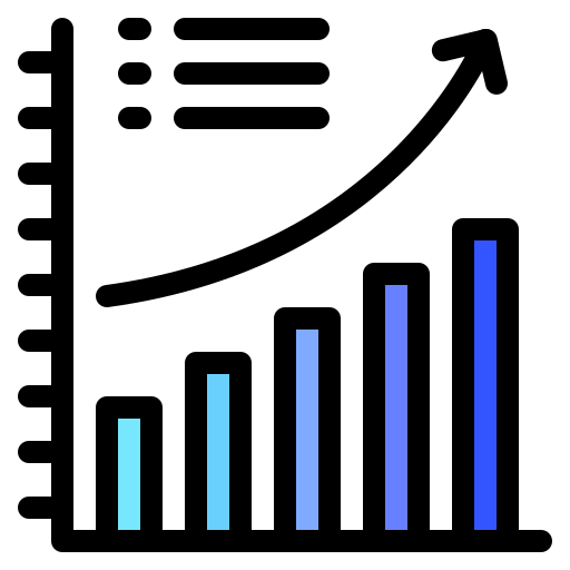 grafico icono gratis