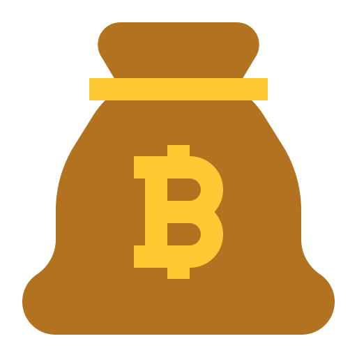 Bitcoin Money Bag Sack Virtual Crypto Stock Vector (Royalty Free) 755823256  | Shutterstock
