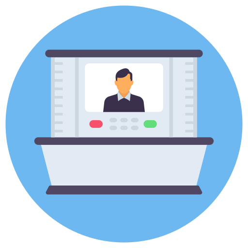 Receptionist Generic Circular icon