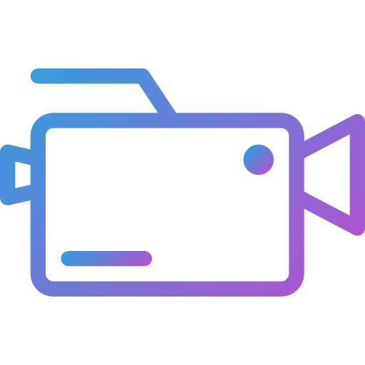 camara de video icono gratis