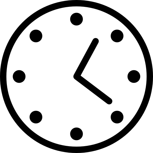 l'horloge Icône gratuit