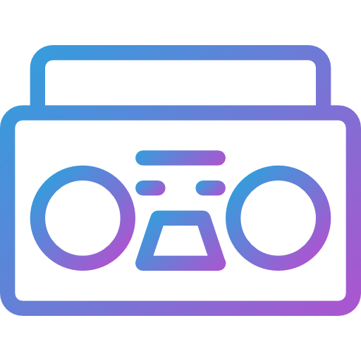 lecteur de musique Icône gratuit