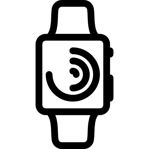 reloj inteligente icono gratis