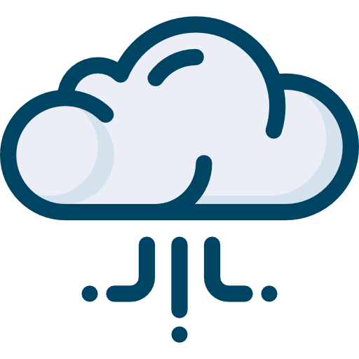 computación en la nube icono gratis