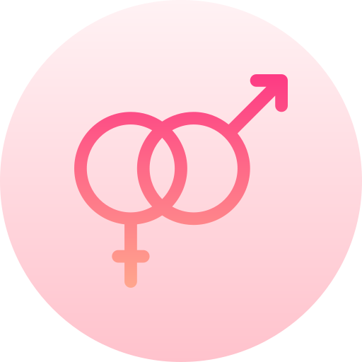 Sex Basic Gradient Circular Icon 1991