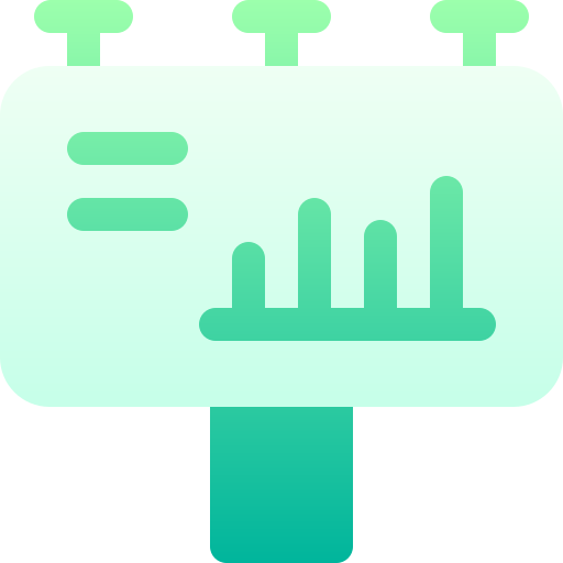 Рекламный щит бесплатно иконка Рекламный щит бесплатно иконка