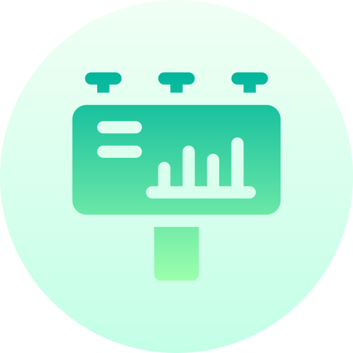 Рекламный щит бесплатно иконка Рекламный щит бесплатно иконка