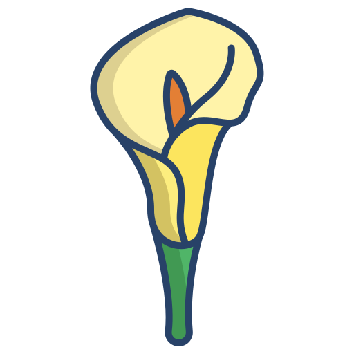 Calla lily - Free nature icons