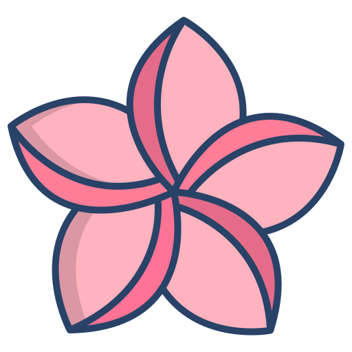 plumeria icono gratis