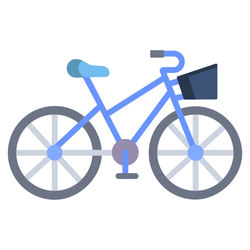 Bicycle free icon