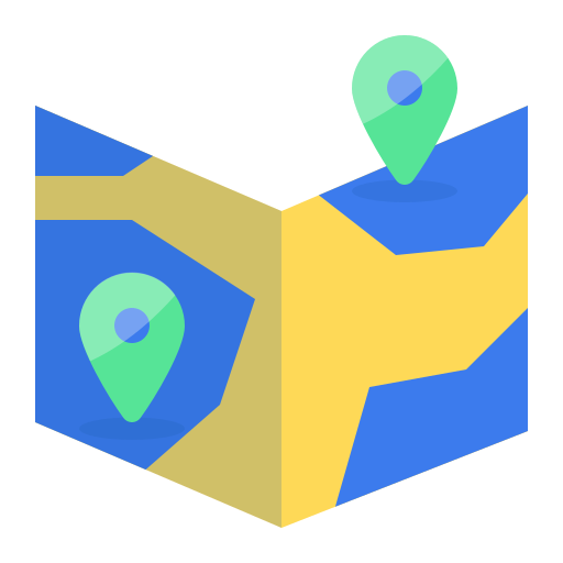 Map free icon