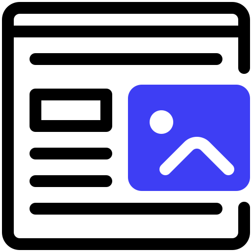 contenido icono gratis