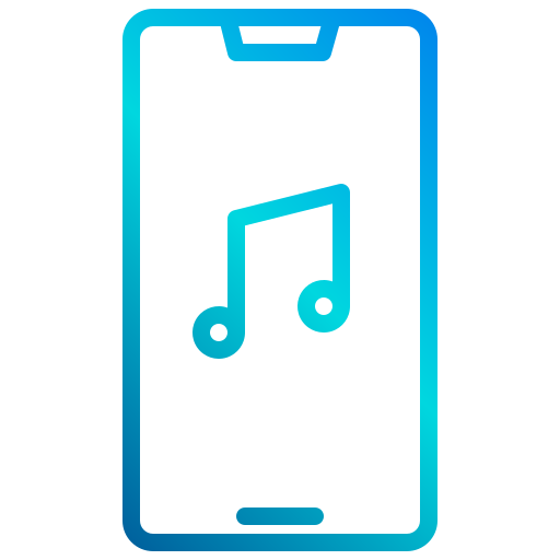 aplicación de música icono gratis