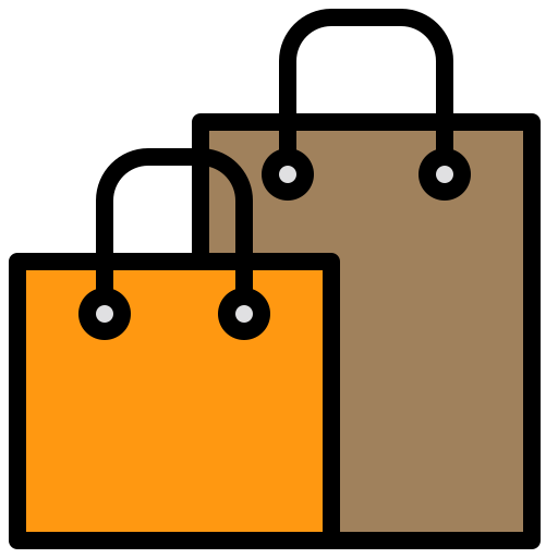 Shopping bag xnimrodx Lineal Color icon