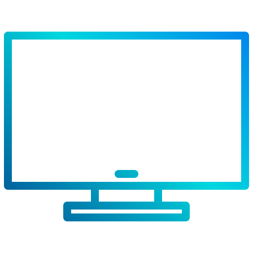 Television xnimrodx Lineal Gradient icon