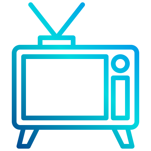 télévision Icône gratuit télévision Icône gratuit
