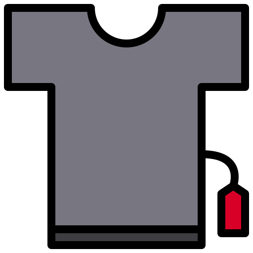 t-shirt Icône gratuit