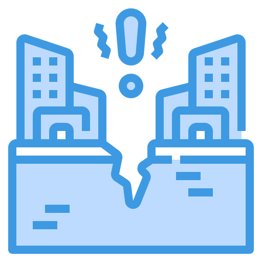 Earthquake free icon Earthquake free icon