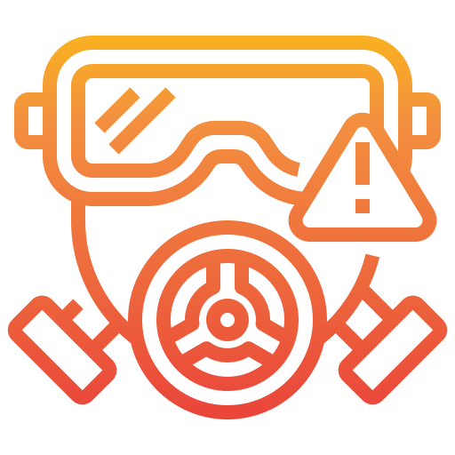 Gas mask free icon Gas mask free icon