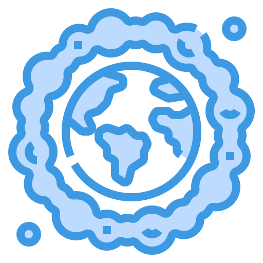 Air pollution free icon Air pollution free icon