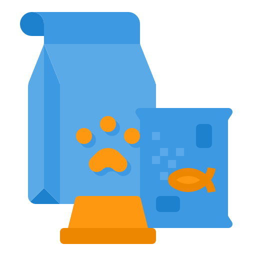 alimentos para mascotas icono gratis
