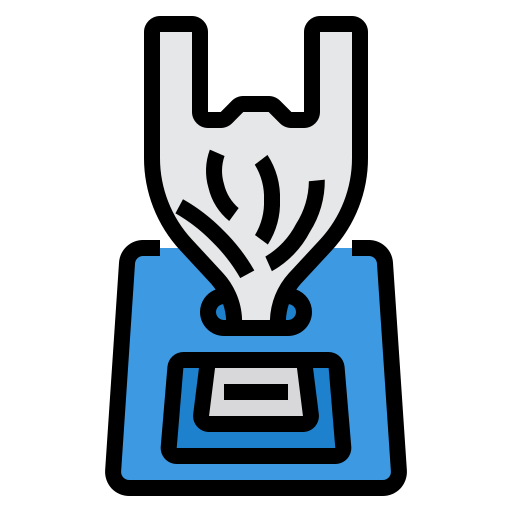 bolsa de plastico icono gratis