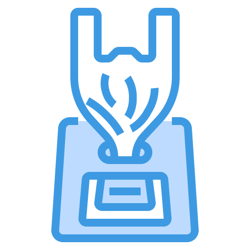 bolsa de plastico icono gratis