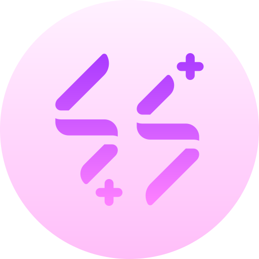 Confetti Basic Gradient Circular icon