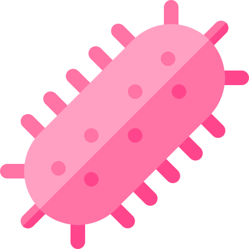 Bacterium Basic Rounded Flat icon