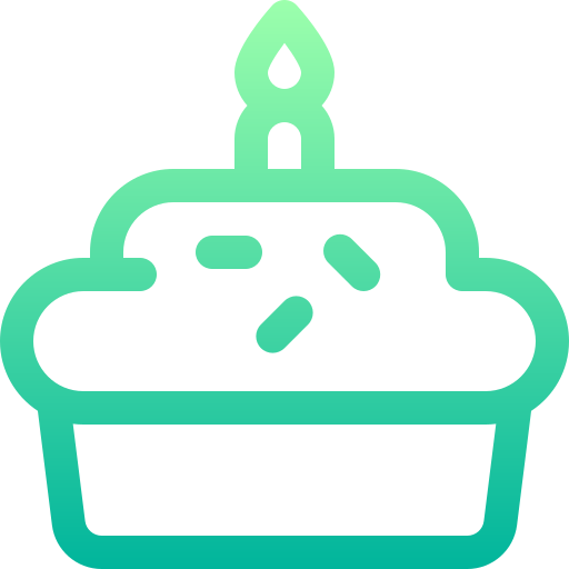 queque de aniversario grátis ícone queque de aniversario grátis ícone
