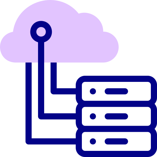 servidor en la nube icono gratis