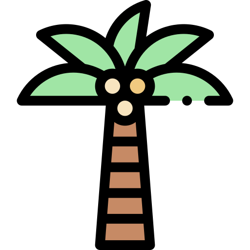 Coconut tree free icon
