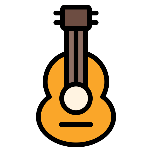 guitarra acustica icono gratis