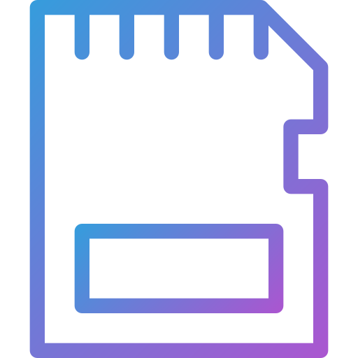 Sd card Dreamstale Gradient icon