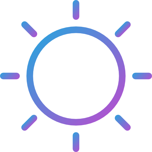 Sun free icon