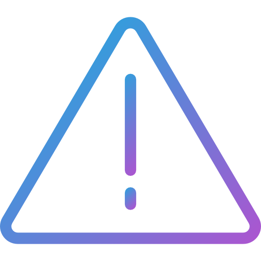 Warning free icon Warning free icon