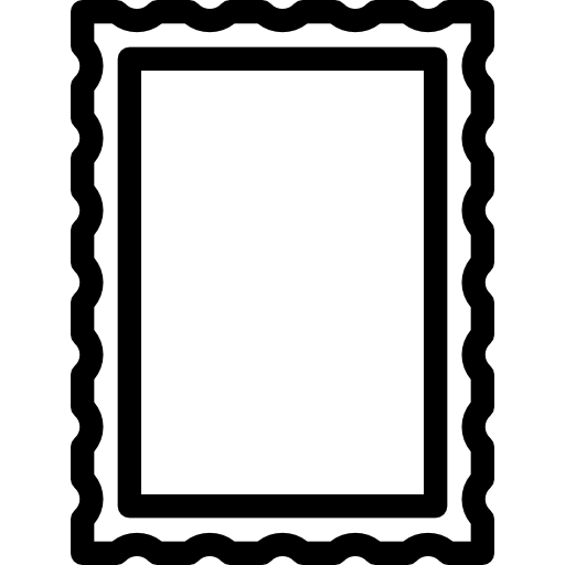 estampilla icono gratis