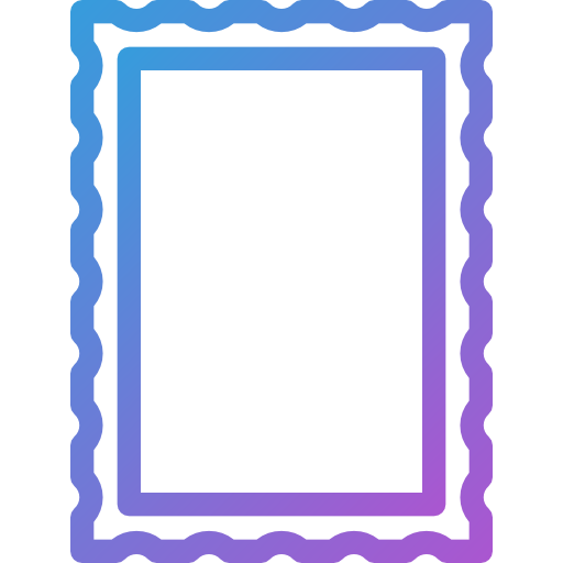 estampilla icono gratis