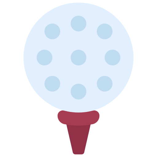 Golf ball - Free hobbies and free time icons