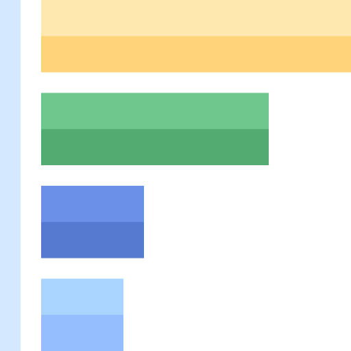 gráfico de barras icono gratis