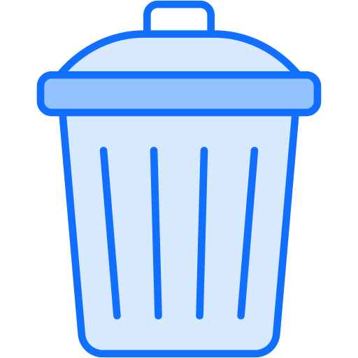 contenedor de basura icono gratis