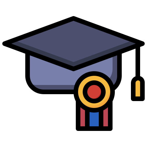 Sombrero De Graduacion - Iconos Gratis De Educación