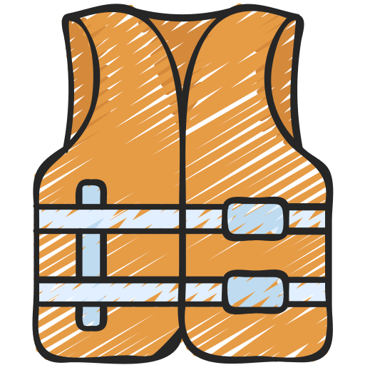 gilet de sauvetage Icône gratuit